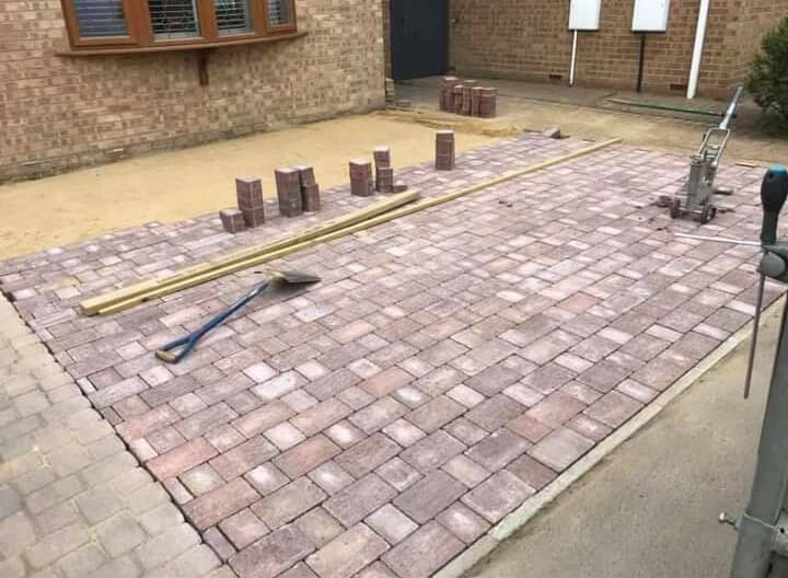 Block paved drive