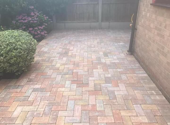 Block paving