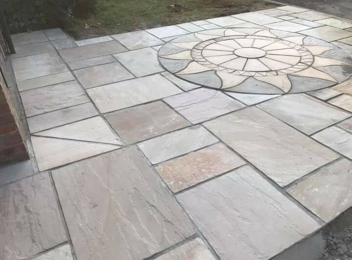 Patio paving